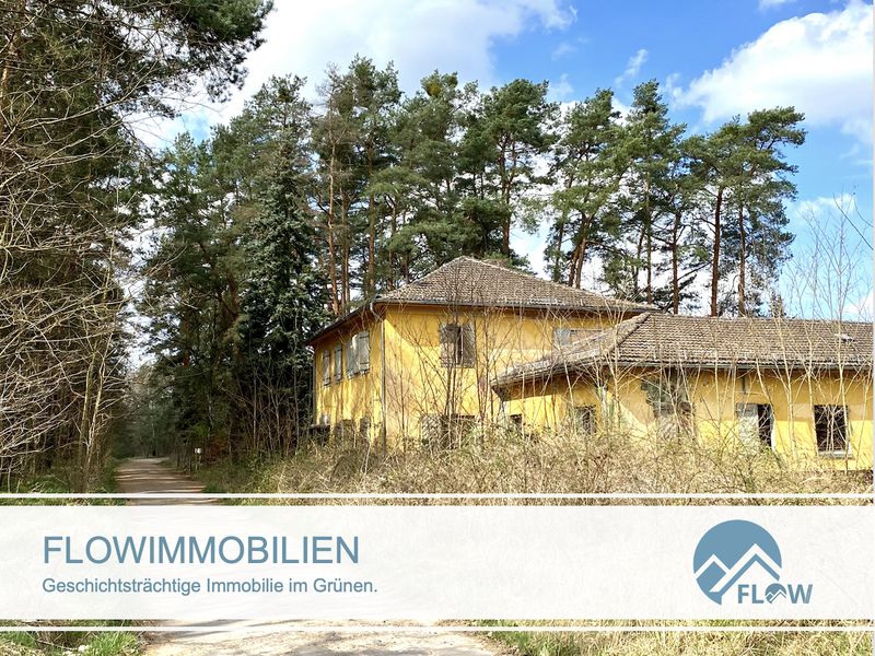 geschichtsträchtige Immobilie im Grünen